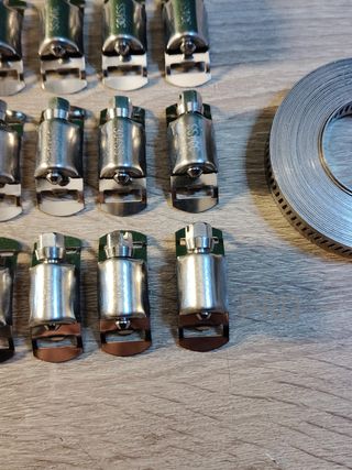 Juego de abrazaderas para mangueras BGS