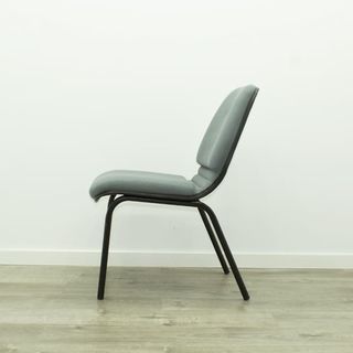 Silla Confidente S242 Tela y Metal