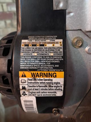 Motor Gasolina BaSIC 5.5HP 19mm