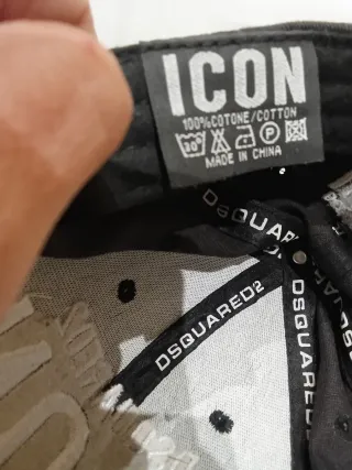 Gorra DSQUARED2 ICON Negra