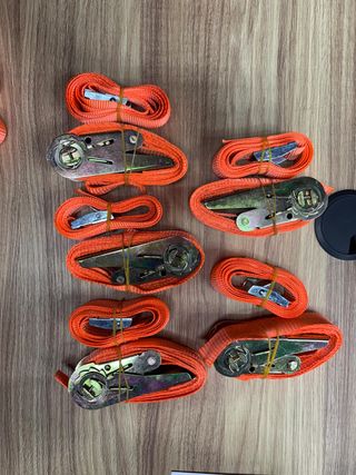 Correas de sujeción naranjas