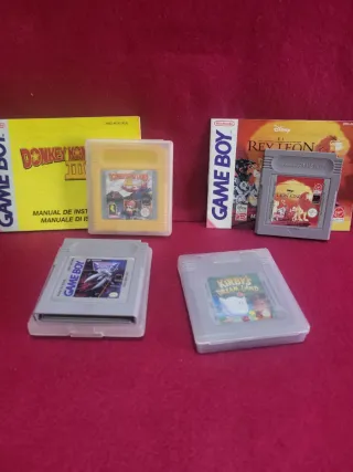 Nintendo Game Boy y 4 juegos