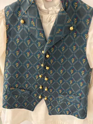 Chaleco fallero niño talla 12