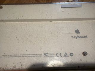 Teclado Apple Vintage Blanco