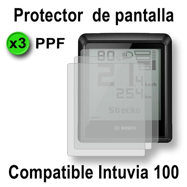 3 Protectores Pantalla PPF para Intuvia 100