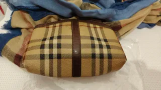 Pochette Burberry Beige/Marrone
