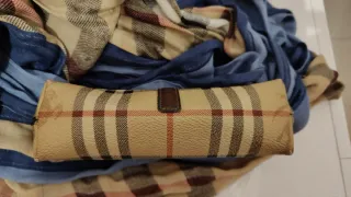 Pochette Burberry Beige/Marrone