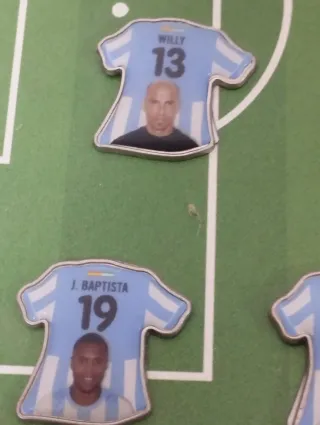 Colección Oficial Pins Málaga CF 2011/2012