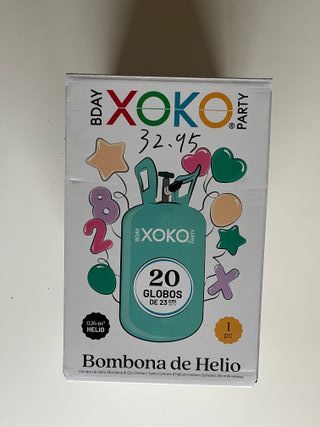 Bombona de Helio XOKO para 20 globos