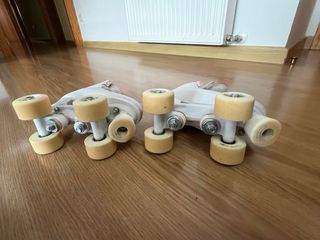 Patines artísticos blancos Oxelo Talla 32