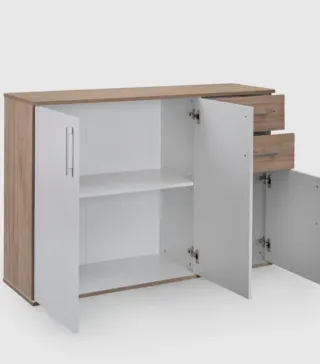 Aparador Joana Blanco y Madera