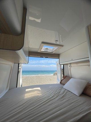 Camper con primeras marcas