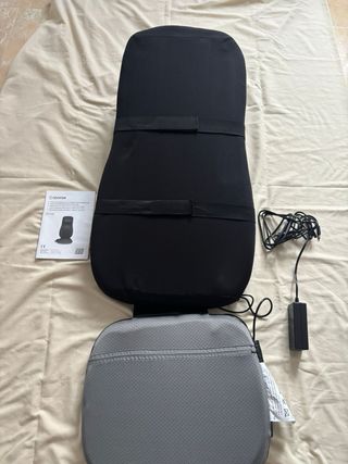 Sillón de Masajes Negro Cuero Sintético