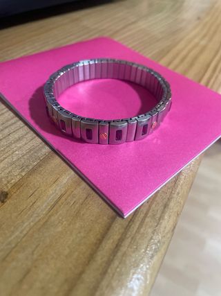 Pulsera Acero y Oro 18k