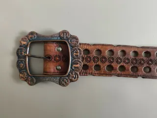 Cinturón de Piel Vintage