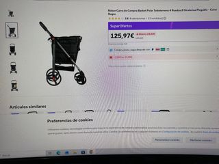Carro de compra rolser 4 ruedas