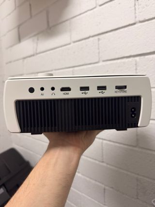 Proyector Beige y Negro