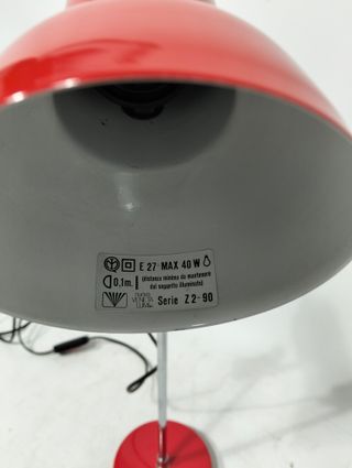 Lampada da scrivania italiana anni '80 vintage