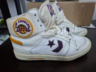 Converse Lakers Talla 40.5 Baloncesto Vintage