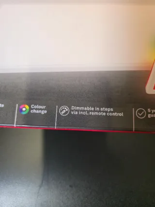 Plafoniera LED RGB Briloner