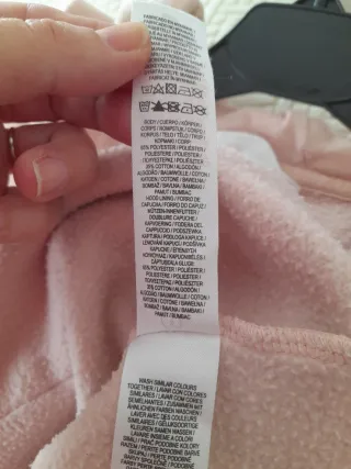 Sudadera Rosa Talla S