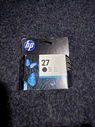 2 x HP 27 Cartuchos Tinta Negra nuevos