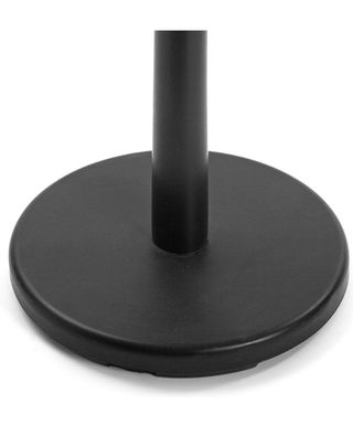 Perchero de Pie Versa Minimalista Negro y marrón