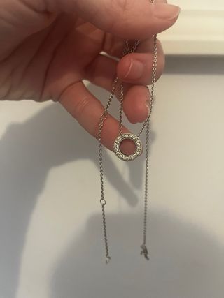 Collar Pandora Plata Circonitas