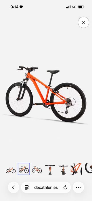 Bicicleta ST 500 Naranja