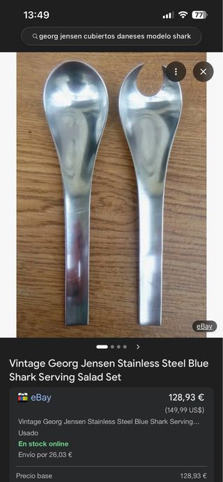 Cubiertos Arne Jacobsen - Vintage