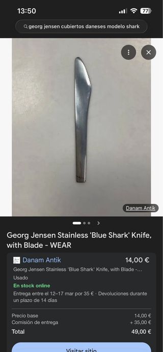 Cubiertos Arne Jacobsen - Vintage