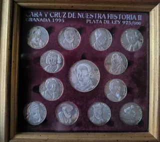 Colección Monedas Plata Granada 1995
