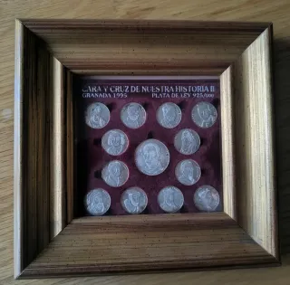 Colección Monedas Plata Granada 1995