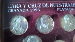Colección Monedas Plata Granada 1995