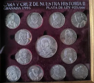 Colección Monedas Plata Granada 1995