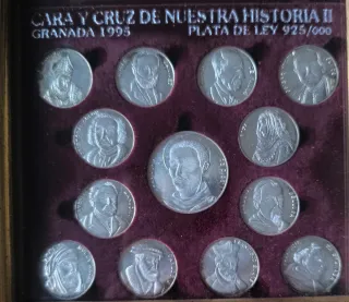 Colección Monedas Plata Granada 1995