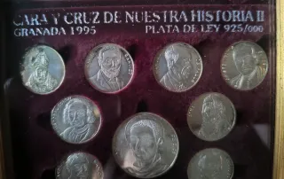 Colección Monedas Plata Granada 1995
