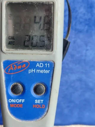 Medidor pH y Temperatura Adwa AD 11