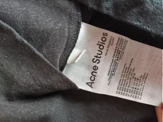Camiseta Acne Studios Stockholm 1996 Gris/negro