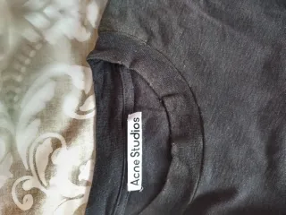 Camiseta Acne Studios Stockholm 1996 Gris/negro