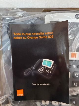 Teléfono fijo Orange Gama 802