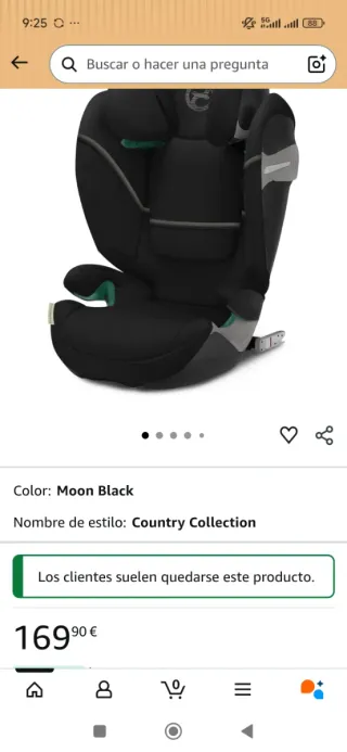 Silla coche Cybex Gold Solution S i-Fix