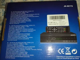 Sintonizador TDT JN-821T2 con Grabador