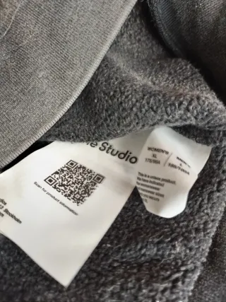Sudadera Acne Studios Gris