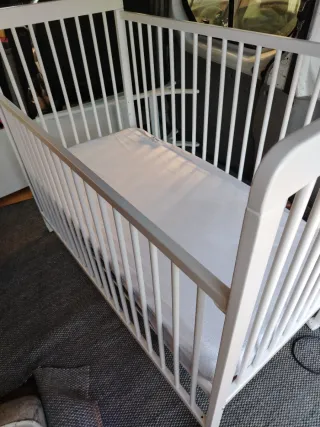 Cuna Bebé con Colchón