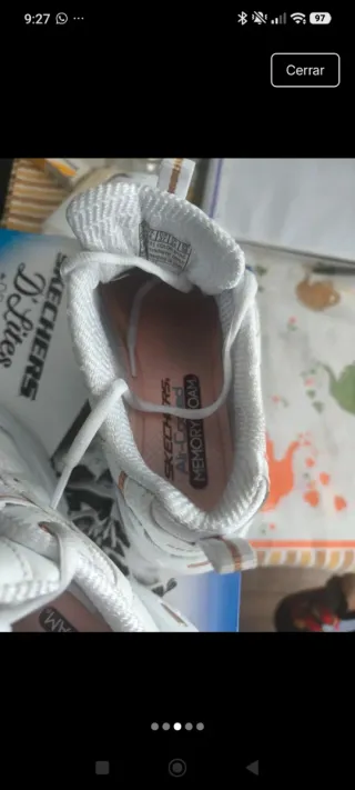 Zapatillas Skechers D'Lites Blancas