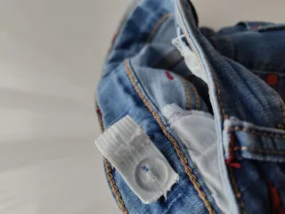 Pantaloncini jeans bambino 2 anni