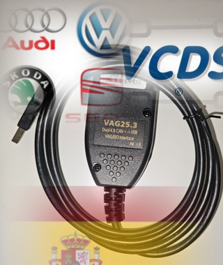 VAGCOM VAG25.3 ÚLTIMA VERSIÓN ESPAÑOL