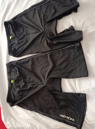 Dos Culotte Ciclismo Acolchado Negro.
