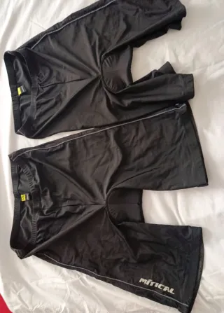 Dos Culotte Ciclismo Acolchado Negro.